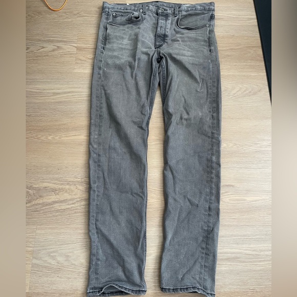 Rag and bone men’s gray jeans size 34 x 32 - Picture 2 of 2